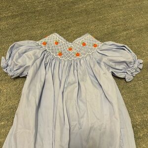 Smockingbird , size 3 , pumpkin one piece